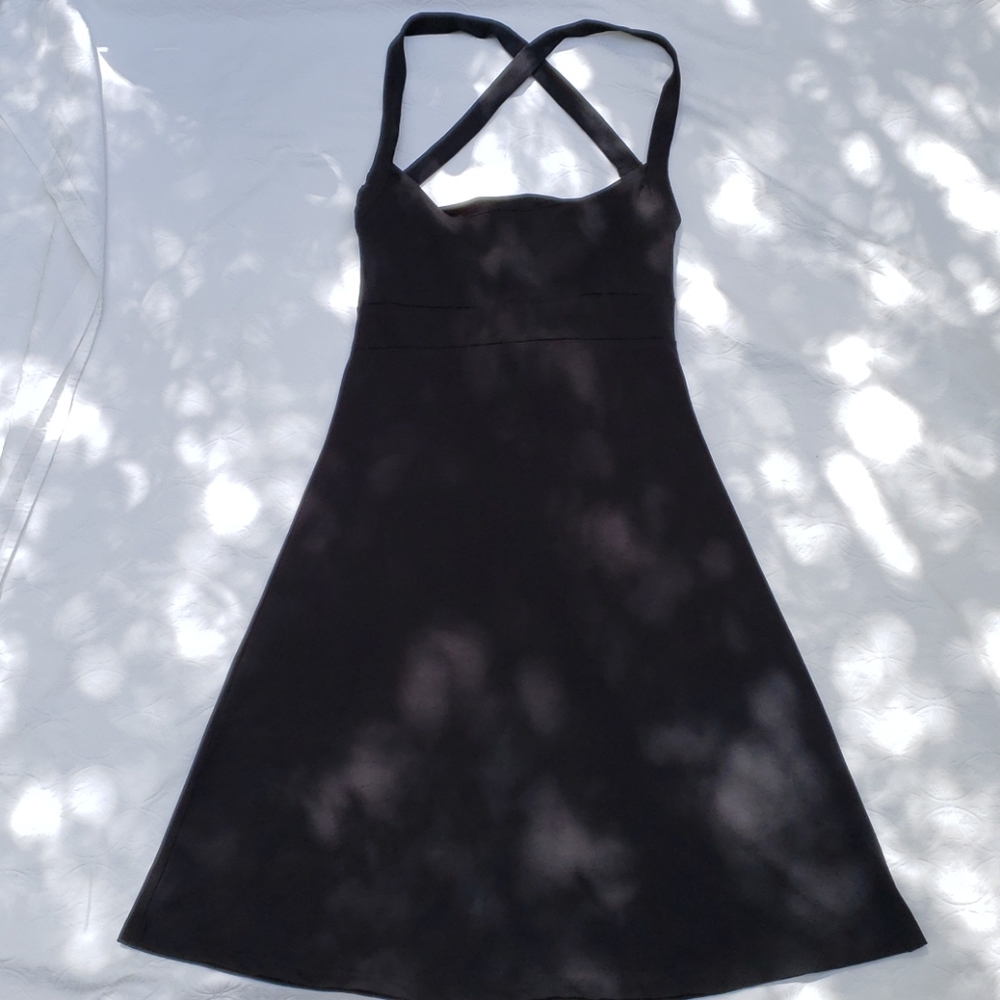 Patagonia little black halter dress